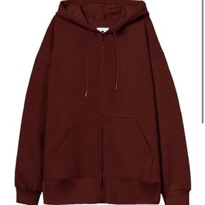 Zip up hoodie